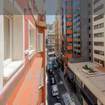 Stunning Apt En La Gran Via-Centro De Madrid E2 Zewnętrze zdjęcie